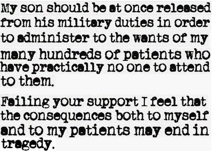 Dr Thomas Sharples letter - April 2016 Dr Thomas Sharples letter - April 2016